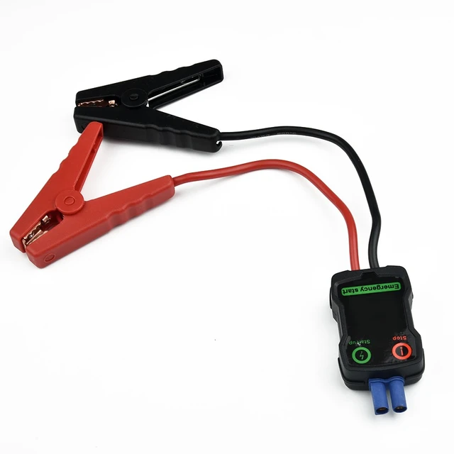 Car Jump Starter Smart Booster Cable Car Battery Clip Clamp Line With LED  Display For Car Trucks Starting Device - AliExpress