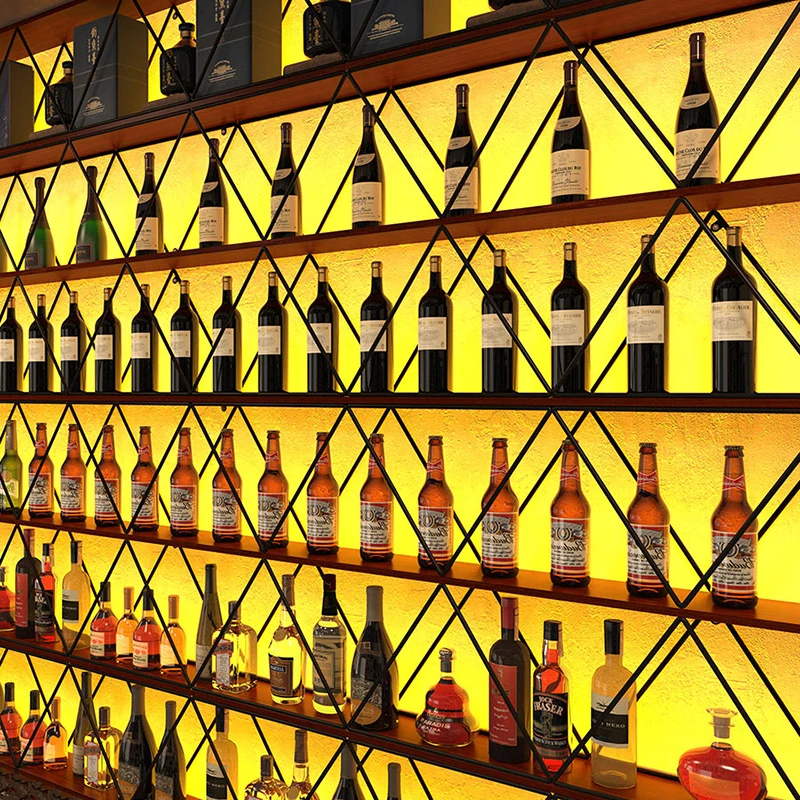Furniture For Wines Bar Stool Shelf Wall Mounted Mini Liquors Set Wine Modern Corner Fire Extinguisher Novelty Storage Outside