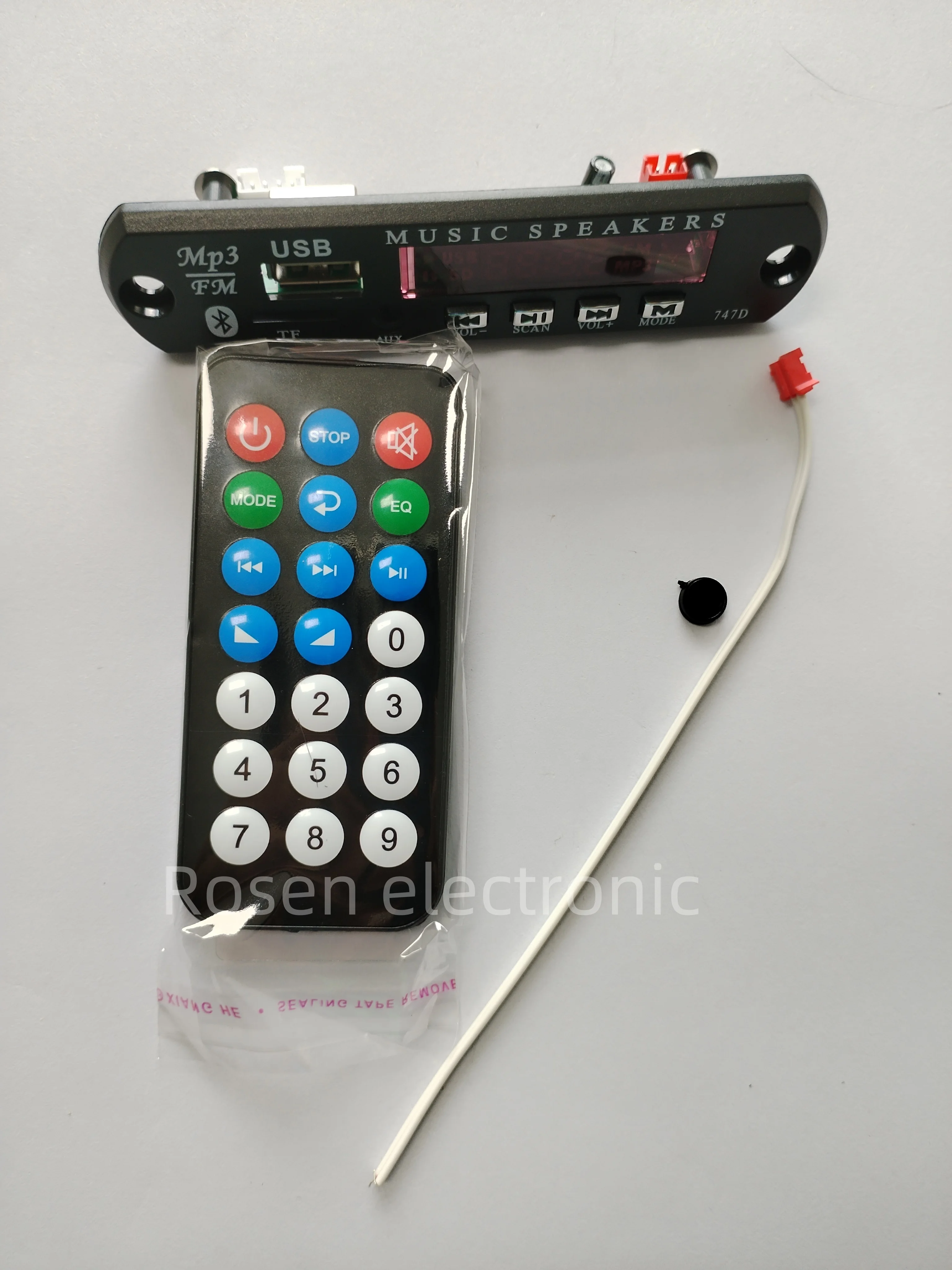 Bluetooth Decoder Board DC 5V MP3 WMA Decoder Board Audio Wireless Bluetooth Module With USB And TF Card Slot MP3