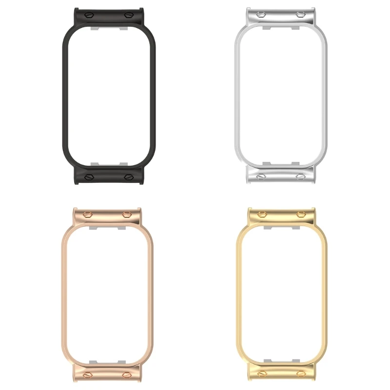 

Защитные края аксессуары для умных часов устойчивый к царапинам металлический чехол для band2