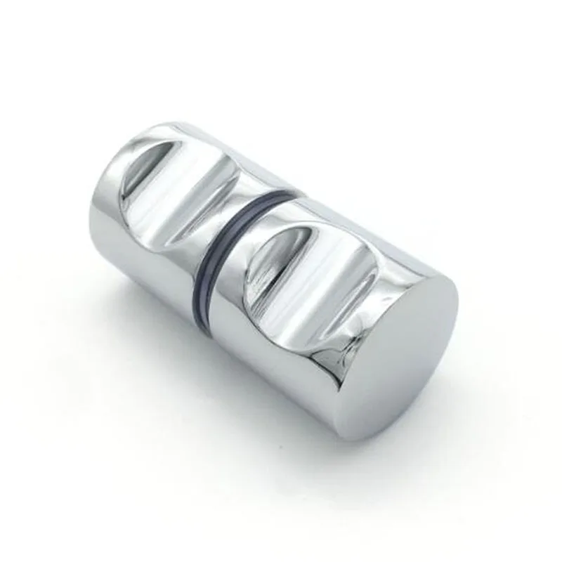 Glass Door Handle Aluminum Alloy Bathroom Small Handles Modern Simple Single Hole Handle Bathroom Practical Easy To Install