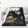 Burzum Blow The Trumpet Blanket Fleece Autumn/Winter Multi-function Soft Throw Blanket for Home Outdoor Bedspread 1