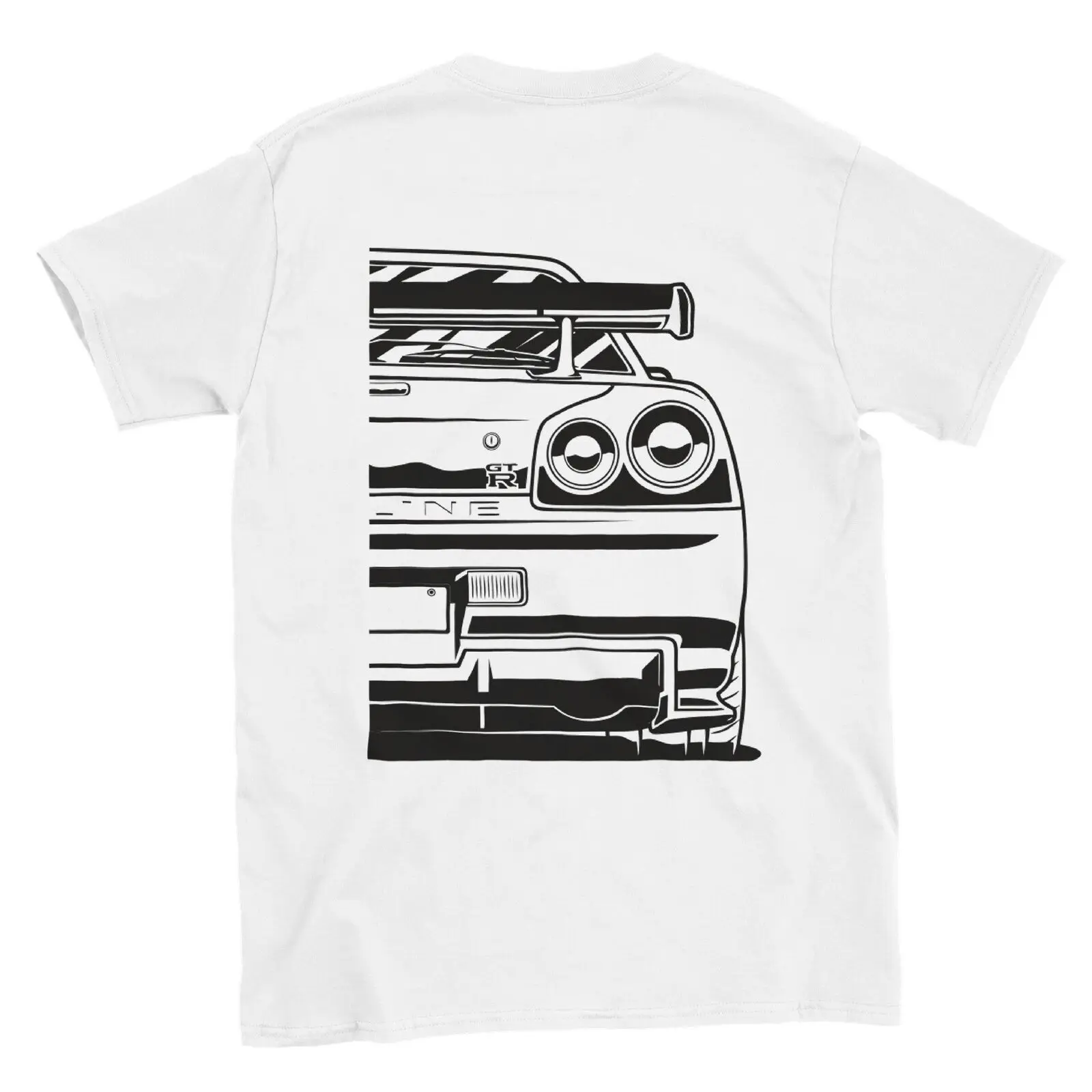 

Классическая футболка унисекс с круглым вырезом JDM Cars - Street Racer