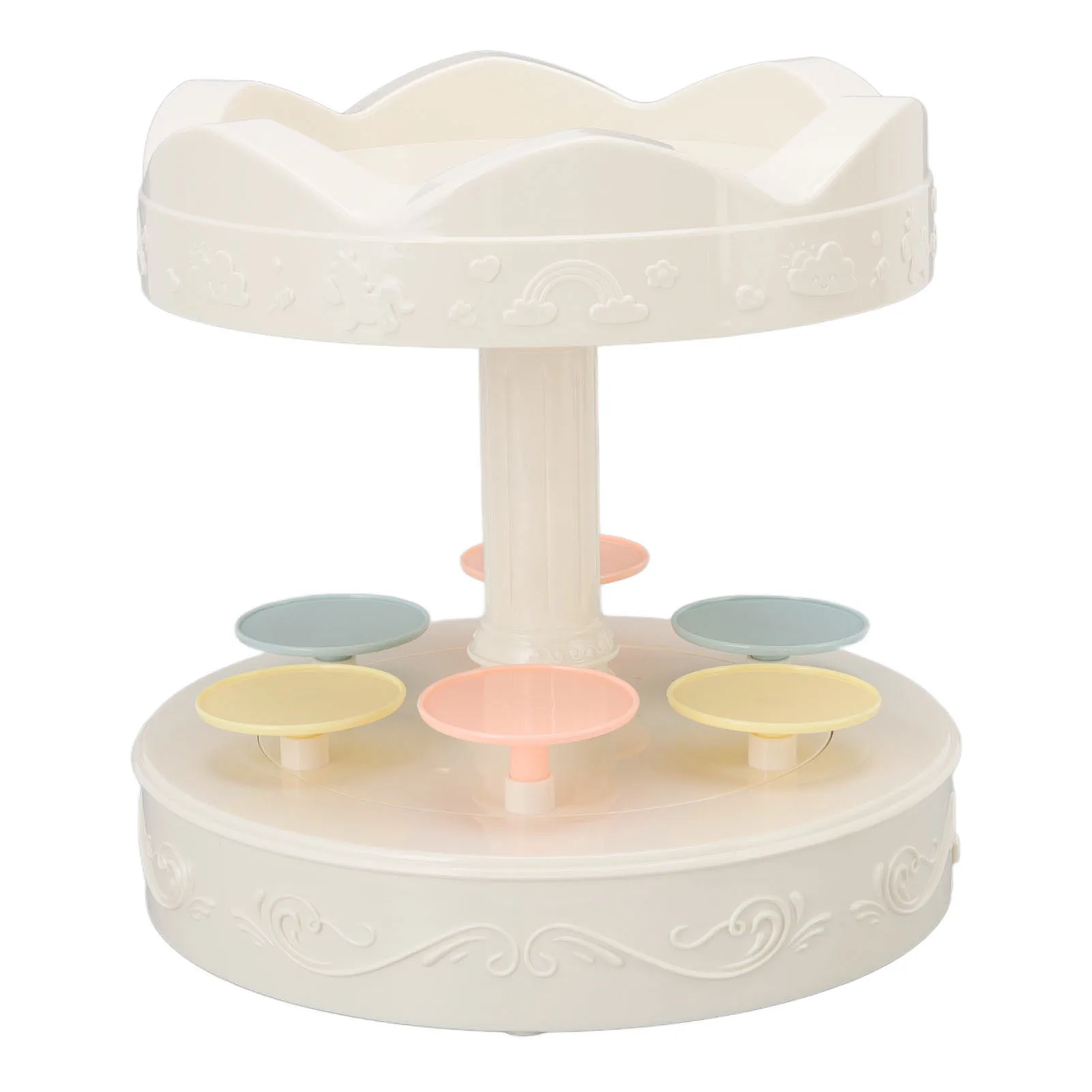 Dessert Stand Automatic Revolving Double Layer Dessert Display Stand Cupcake Display Plate Rotating Machine Kitchen Accessory cake stand,dessert stand