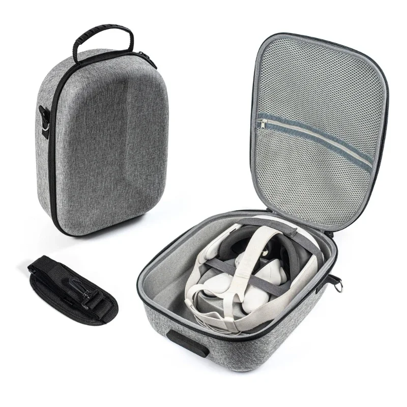

Portable Headset Carrying Bag Waterproof and Dustproof Oxford Hard Storage Case for Meta Quest 3 Accessories