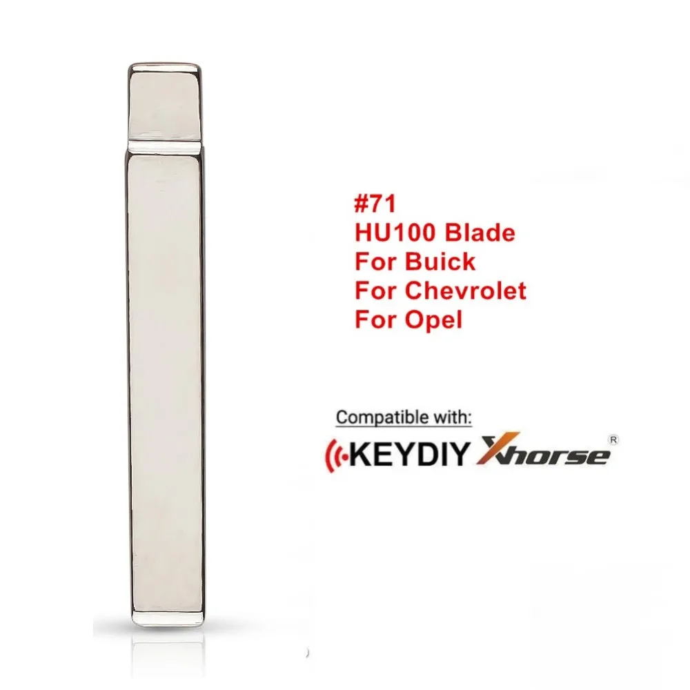 5pcs Flip KD Remote HU100 #71 Key Blade For Buick Excelle GT Chevrolet CRUZE Cadillac for Opel 5pcs transponer key chip key hu100 71 key blade for gm buick regal verano hideo cadillac chevrolet cruze aveo spark impala