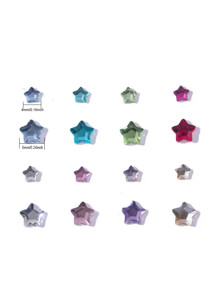 50-300PCS 미니 러브 하트 다이아몬드 네일 장식 슈퍼 스파클링 플랫 하단 다이아몬드 다채로운 작은 복숭아 하트 폭발 스파크