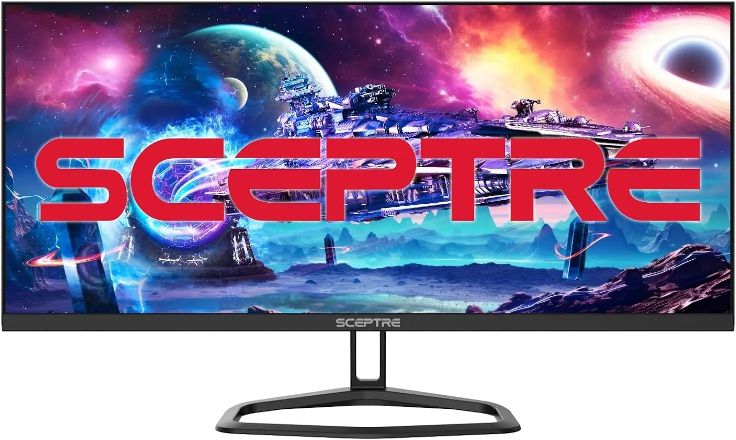 

Sceptre 30-inch IPS Monitor 21:9 DisplayPort x2 up to 210Hz 1ms Ultra Wide/Slim Build-in Speakers, Machine Black 2024