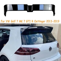 For VW Golf 7 MK 7 GTI R Oettinger 2013-2019 Car Top Tail Wings Fixed Wind Spoiler Rear Trunk Roof Sport Spoiler Wings Styling 1