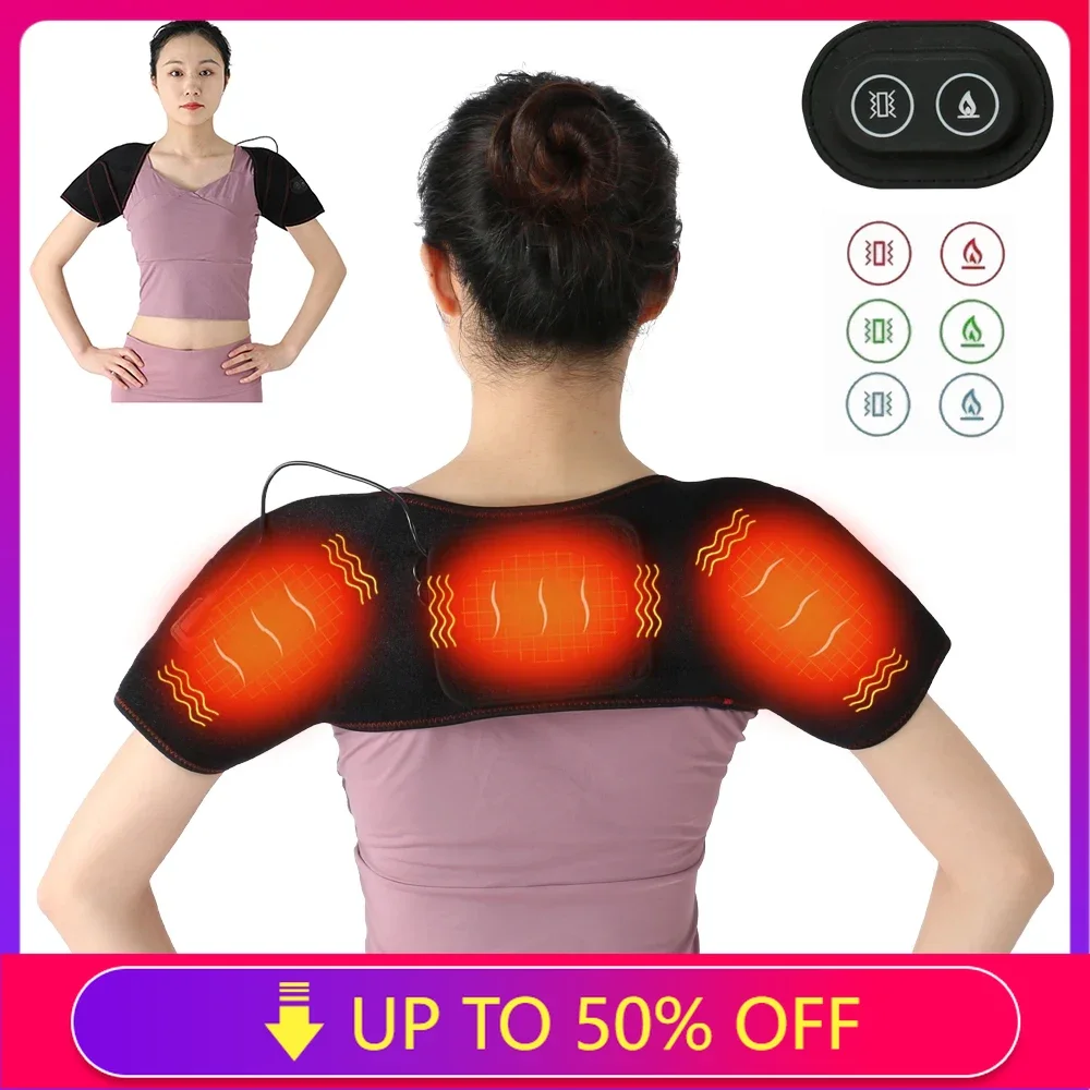 

Электрическая грелка для плеч и спины, пояс, бандаж, защита, поддержка теплого массажа, снятие боли, терапия, термолечебное устройство