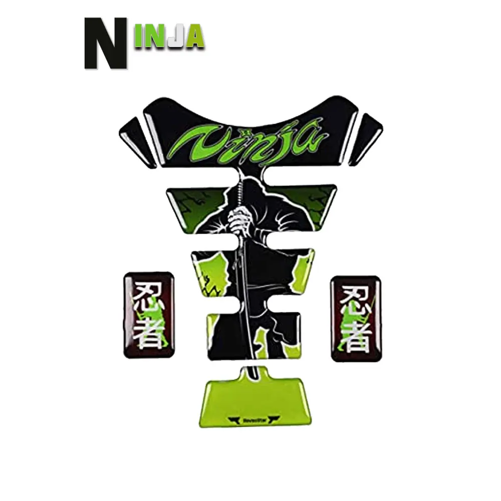 

3D наклейки на бак мотоцикла, защитные наклейки для KAWASAKI NINJA