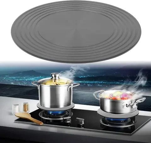 

Aluminum Gas Stove Heat Conduction Plate Thawing Frozen Food Defrost Tray Kitchen Tools Energy-saving Heating Diffuser