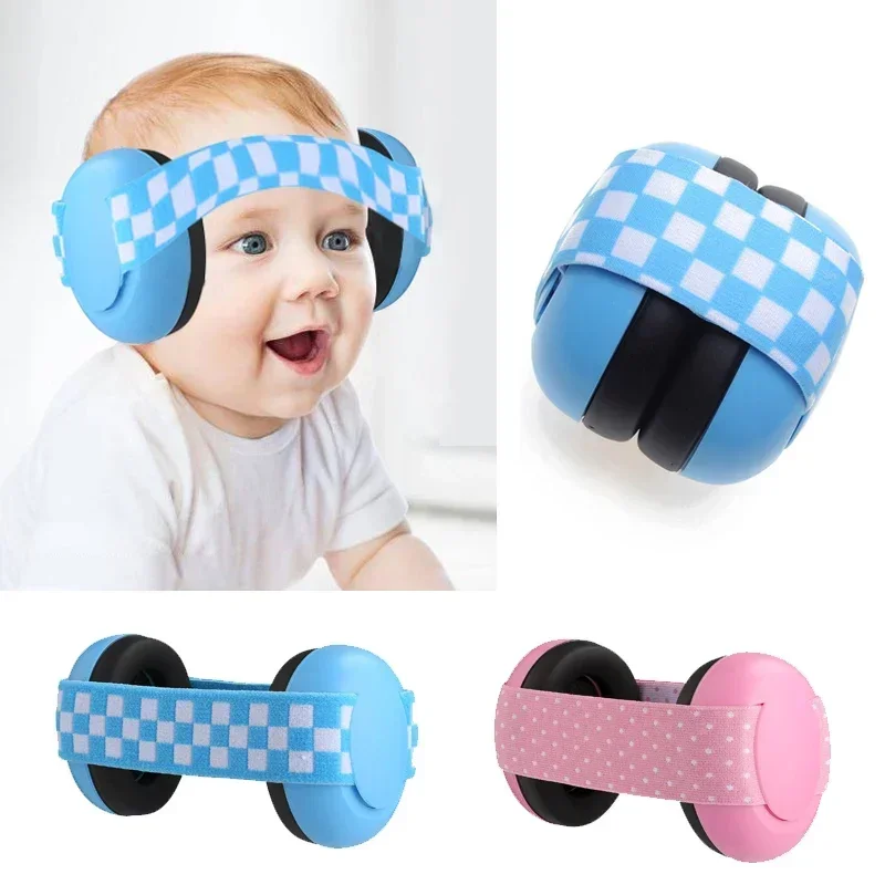 Infant Ear Muffs Noise Cancelling Soft Padded Design Baby Ear Protection Headphones with Elastic Headband noise cancelling ear muffs,ear covers
