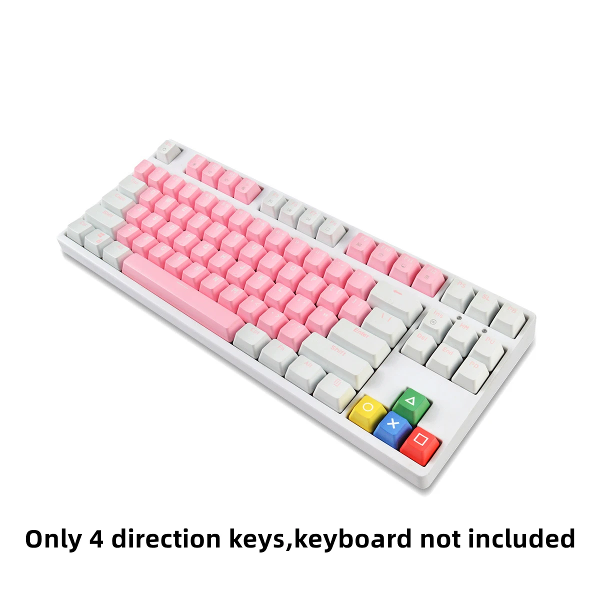 Oem Perfil Abs Direção Arrows Keys Keycaps Backlight Keycap para Cherry mx Teclado Mecânico Gaming Gamers Computer Key Cap - Imagem 6