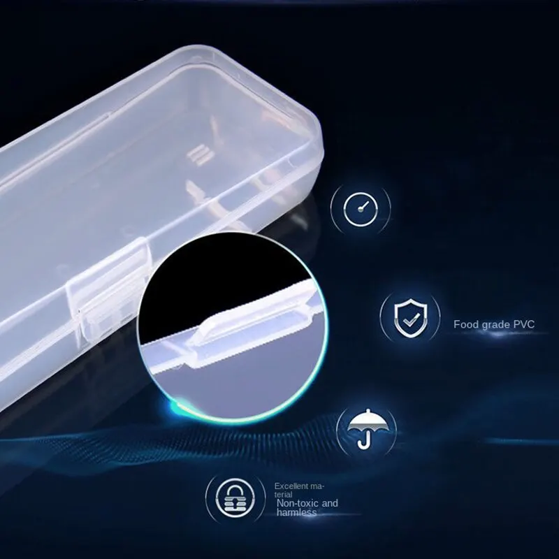 남성용 면도기를위한 세련되고 튼튼한 면도 저장 상자, 휴대하기 쉽고 깨끗하게 유지하고 면도기를 잘 정리합니다.