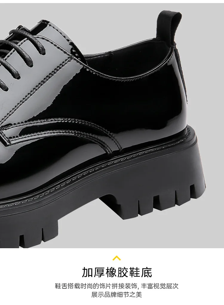 2025 Spring Autumn New dress Shoes for Men Round Head
