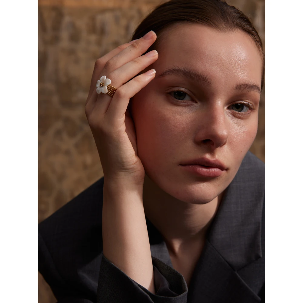 Anillo Flor del ciruelo - Imagen 3