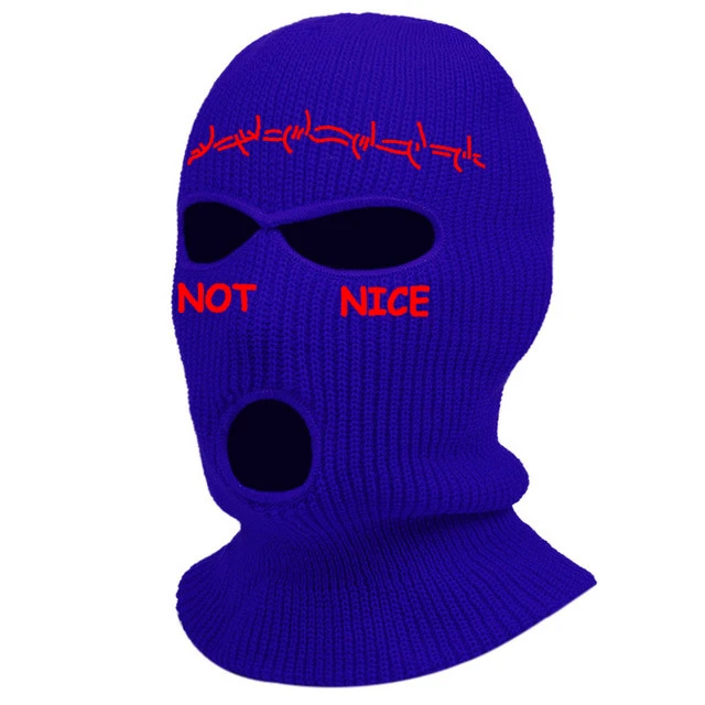 skully hat men's 1Pc AK47 Embroidery Balaclava Face Mask for Cold Weather, Winter Ski Mask for Men and Women Thermal Cycling Mask free shipping new era skully beanie Skullies & Beanies