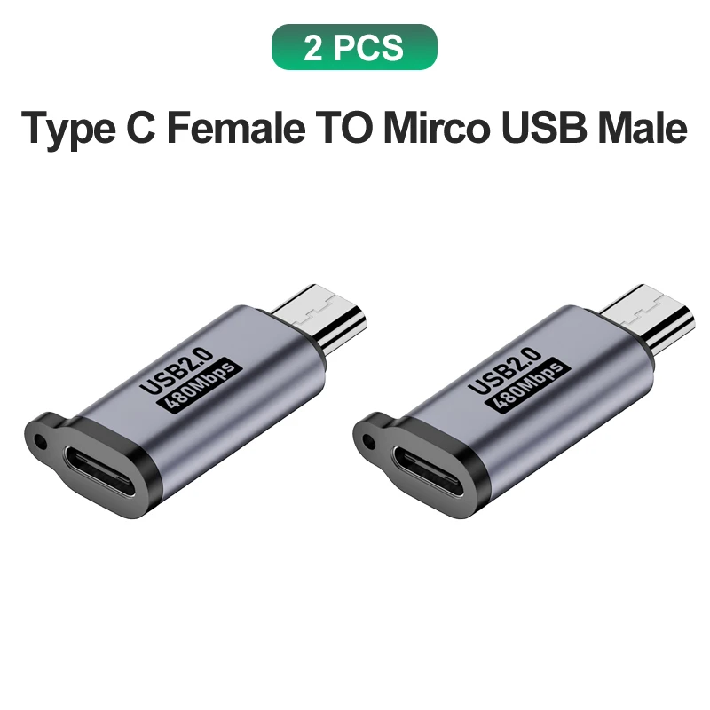 ตัวเลือกสินค้า อะแดปเตอร์ USB-C แปลงเป็น Micro USB - ใช้งานได้กับทุกอุปกรณ์