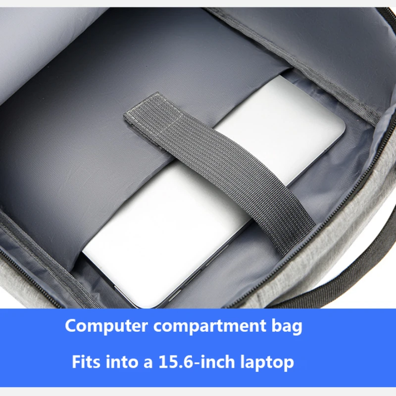 Men's Waterproof Backpack USB School Backpack 15.6 Inch Laptop Backpack Male Book Bag Bagpacks Men Stylish Back Pack 5