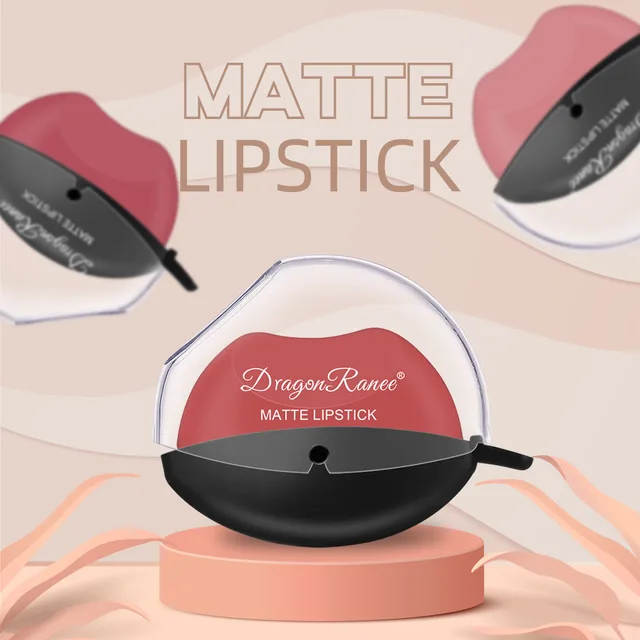 Dragon Ranee Matte Velvet Mist Lipstick Designed for Lazy People Lip Shape Lip Gloss Long Lasting Easy To Color Beauty Makeup 2