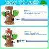 Water Spray Sprinkler Stump Outdoor Hose Water Six tubes 360° Roating Wiggle Garden Lawn Summer Water Toy For Kids Boys Girls 5