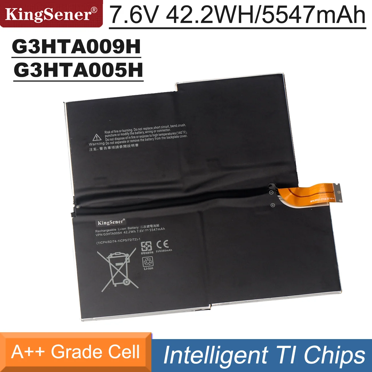 Kingsener-bateria do Portátil para Microsoft Surface Pro G3hta005h Ms011301-plp22t02 1631 G3hta009h 1577-9700 com Ferramentas