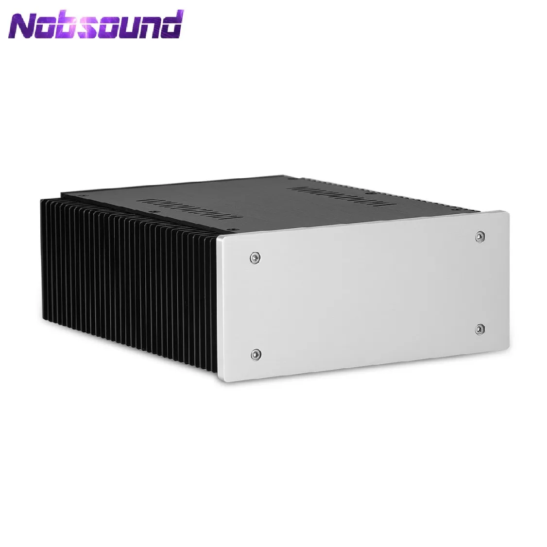

Алюминиевый корпус Nobsound для усилителя мощности, металлический корпус, «сделай сам», блок предварительного усилителя (Ш 211 мм × Д 257 мм × в 90 мм)