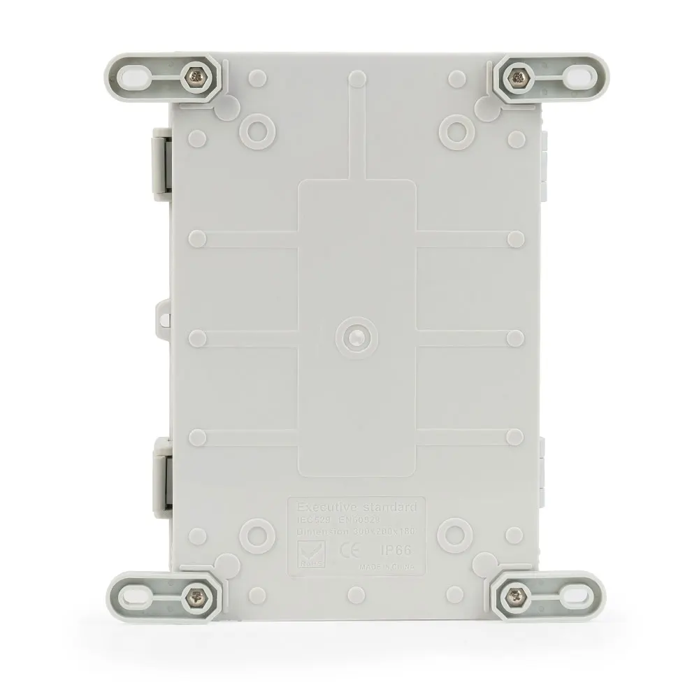IIVVERR Caja de conexiones eléctrica sellada de plástico montado en  superficie 6.3x4.3x3.5 (Caja de conexiones eléctrica sellada de plástico