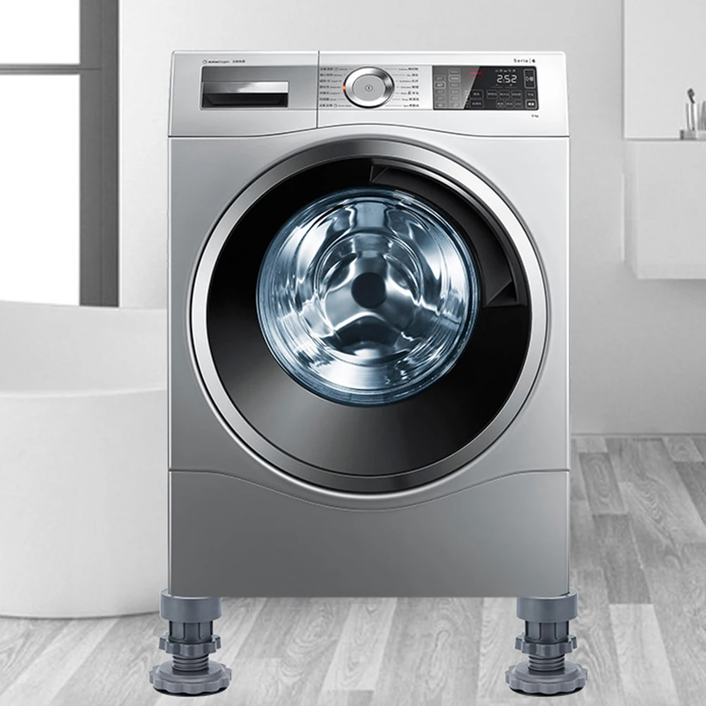 

2022 Feet Pads Anti-Skid Damping Wave Foot Pad Foot Protection Resin Fiber Strong And Durable Washing Machine New