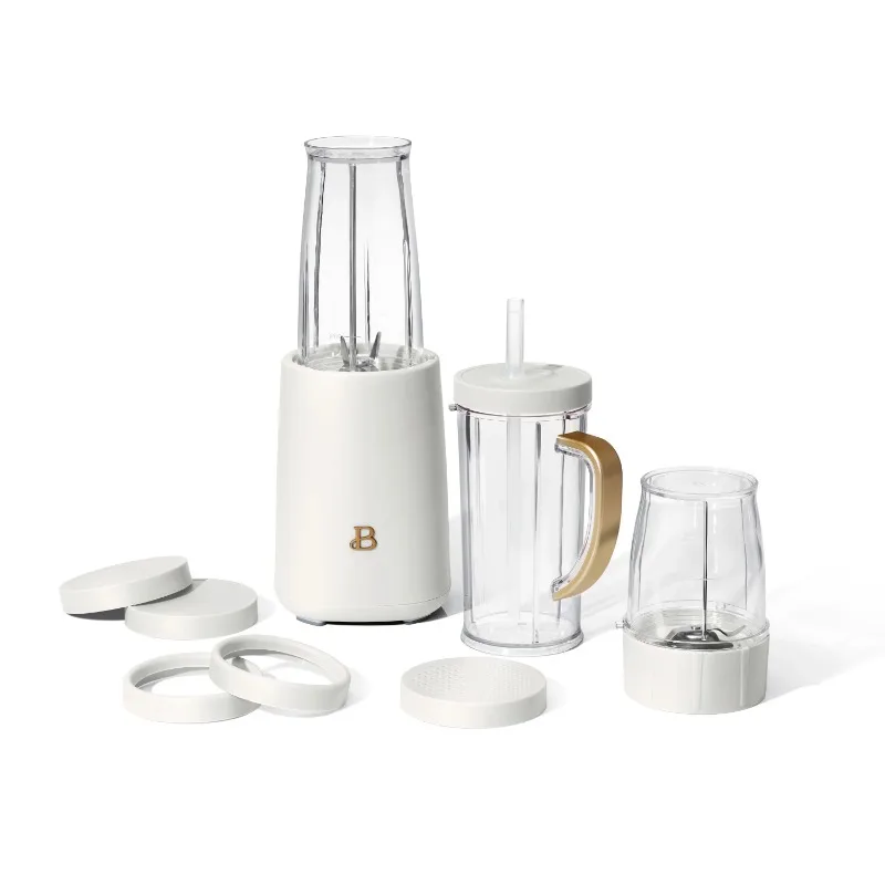 Drew Barrymore Personal Blender Set 12 Pieces White