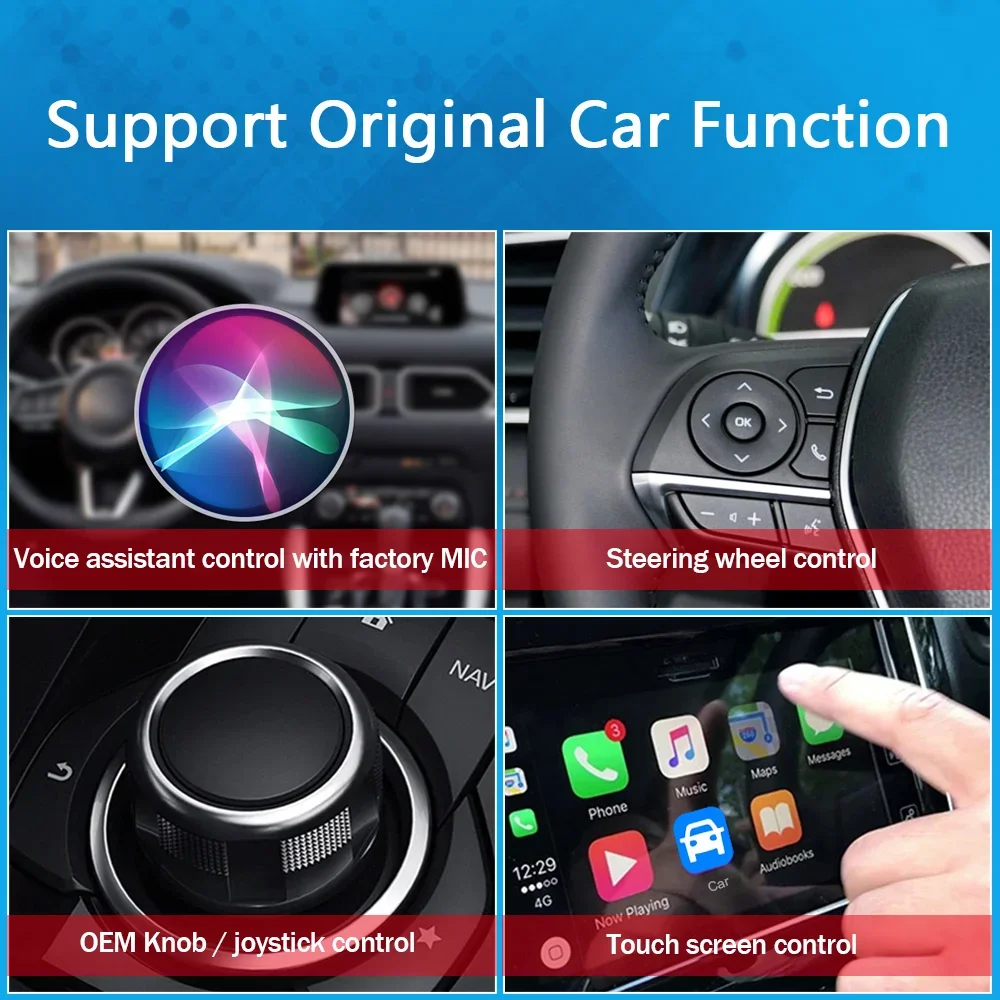 2 in 1  CarPlay   ȵ̵ ڵ  , iPhone ÷  ÷  Netflix YouTube  