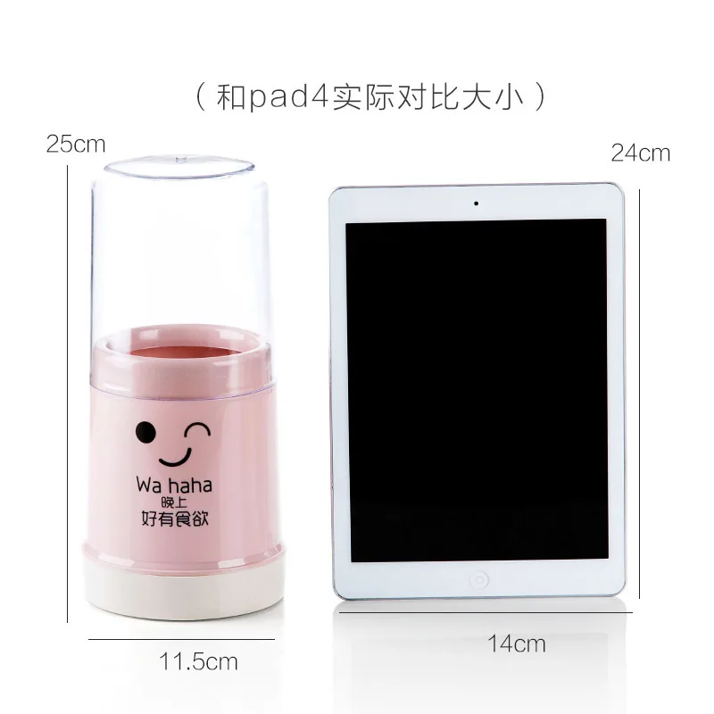 Nordic Simple Transparent Chopsticks Box Cartoon Solid Container Kitchen Dust Cover Color Chopsticks Storage pantry organizer 3