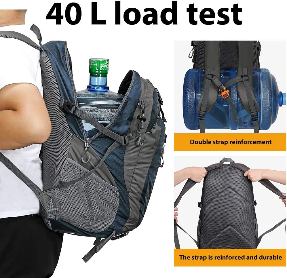 ★MUCENT★ 2ポケットナイロンビッグバックパック Amazon.com: Z-MGKISS Big Backpack for Travel, 52L Large Anti