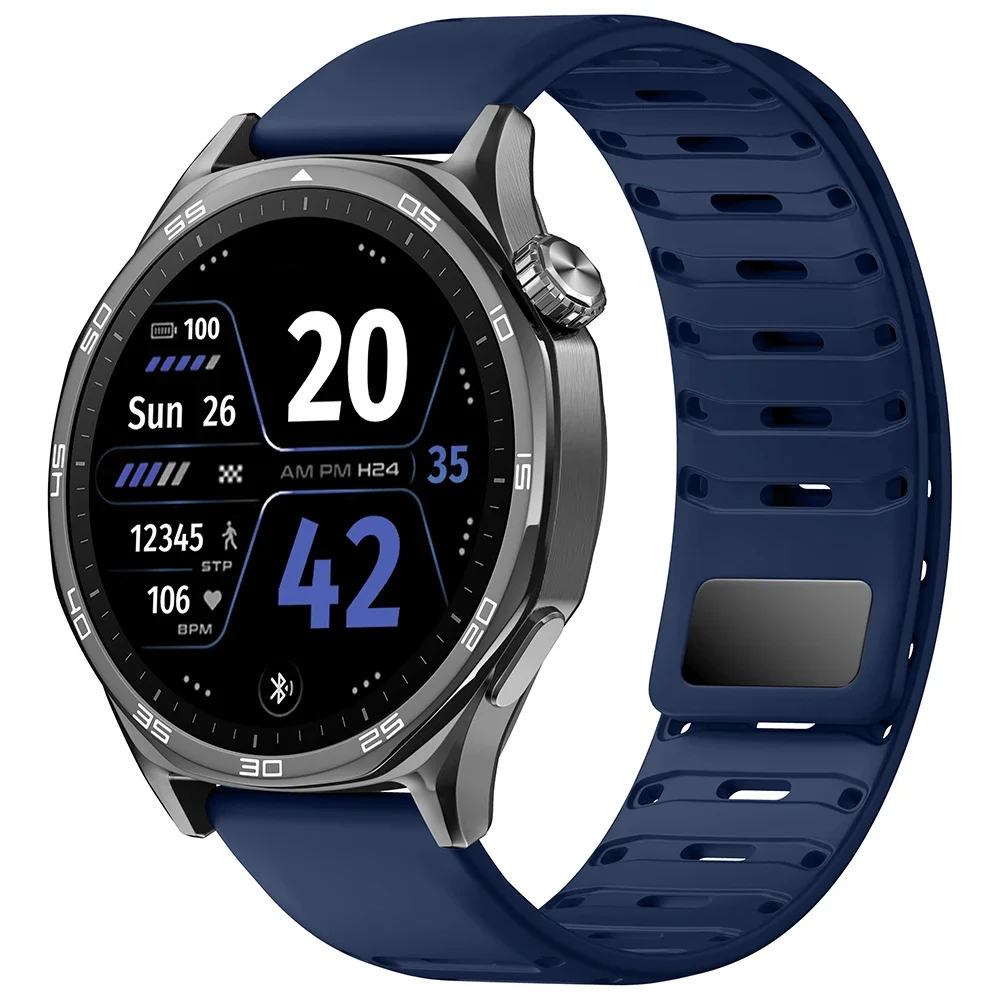 Magnetic Silicone Band, 22mm - Universal Fit