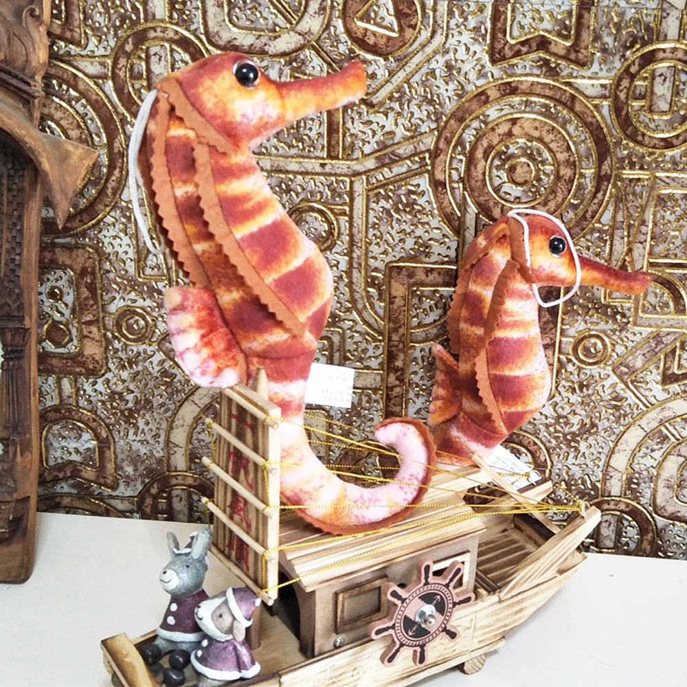 Hippocampus Japonicus Sea Horse Animals Children Stuffed Plush Toy Birthday Gift