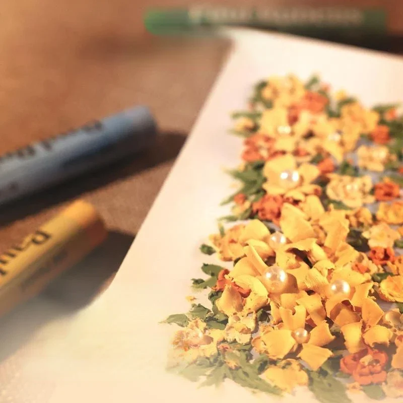 Oil Pastels Morandi Gray Macaron Colors Soft Oil Painting Stick Set Washable Brush Art Supplies