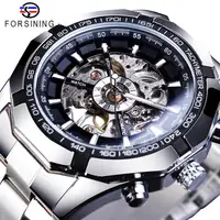 Forsining-Montre-bracelet étanche en acier inoxydable pour homme, montres de sport transparentes, montres mécaniques pour homme, montres Seton, modules, marque supérieure, luxe, 2021 1