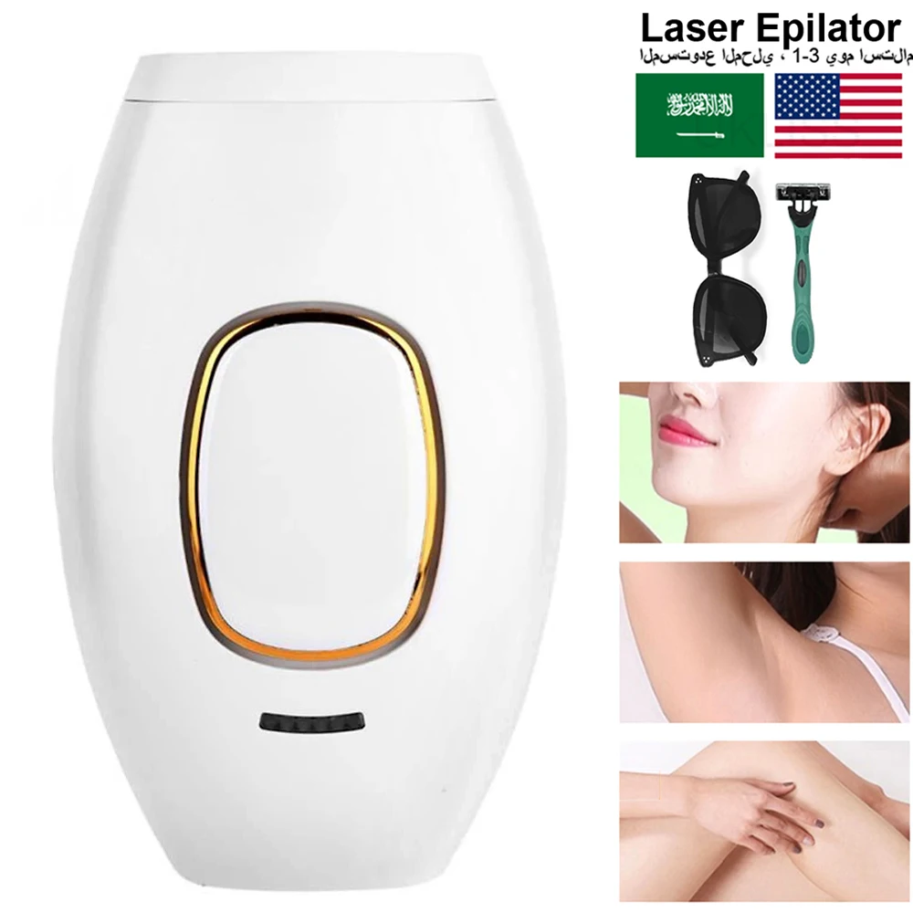Electric Epilator For Women's Shaver Permanent Ipl Hair Removal 600000 Flash Hair Removal