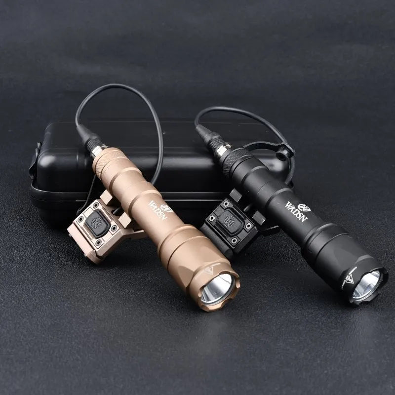 

WADSN SF Surefir M600 M300 M600C M300A Tactical Flashlight Airsoft Weapon Gun Scout Light Accessories Modbutton Pressure Switch