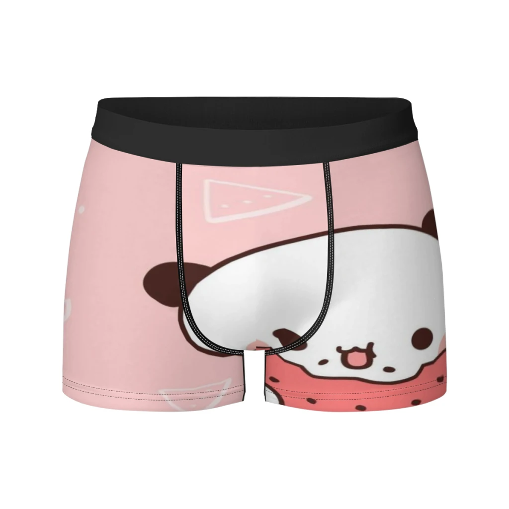 Calzoncillos tipo bóxer transpirables para hombre, ropa interior, regalo, con diseño de oso panda, Bubu Dudu