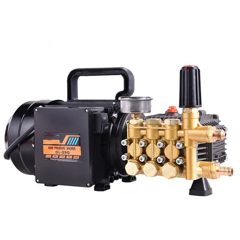 새로운 QL-390 초고압 자동차 세탁기 220V/1800W 휴대용 가정용 세탁기 물총 워터 펌프 Clea