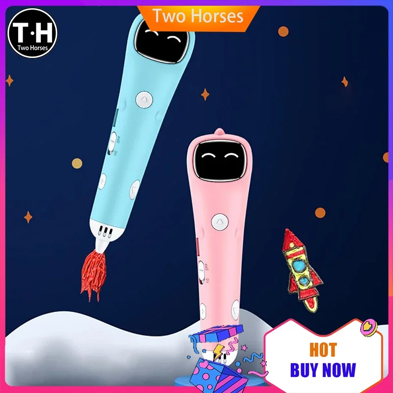 3D Printing Pen Low Temperature 3D Drawing Printer DIY Painting Pen PCL Filament Anti-Scald DIY Printing Children 3d pen