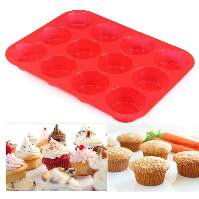 Mini Muffin Pan Silicone Cupcake  Silicone Molds Mini Cupcakes - Mini  Muffin - Aliexpress