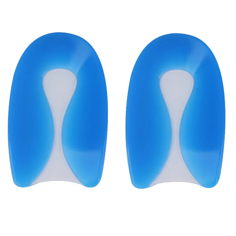 

Silicone Gel Insoles Heel Cushion Soles Relieve Foot Pain Plantar Fasciitis Protectors Spur Support Shoe Pad Feet Care Inserts