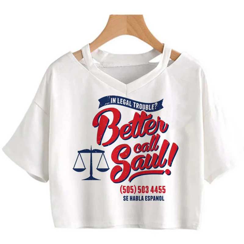 

better call saul crop top clothes female ulzzang tumblr aesthetic grunge vintage crop top streetwear