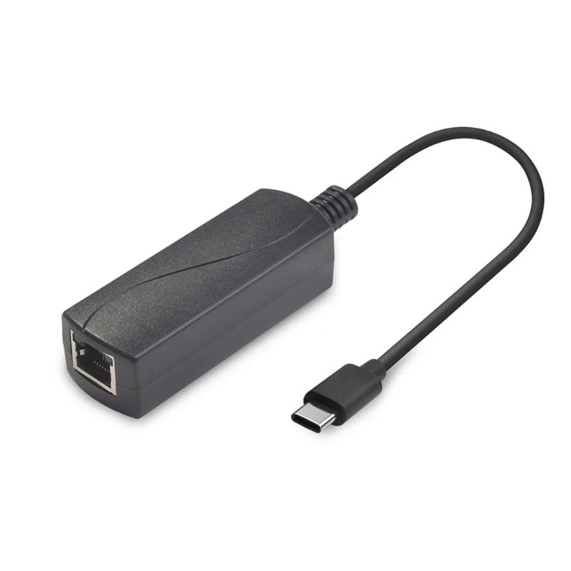 y51a poe to USB C 컨버터 POE 타입 C 드라이버 5V 출력 10/100Mbps 이더넷 어댑터 모바일 장치 광대역 전화 용.