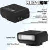 MEDALight F1 F1S Mini Camera Flash Speedlite Universal Hot Shoe Mount for Fuji/Sony/Nikon/Canon Cameras 4