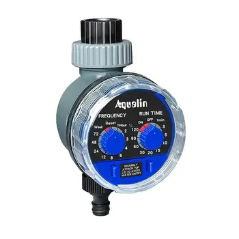 Minuterie d'arrosage de jardin, vanne à bille, électrovanne, contrôleur d'irrigation, maison, jardin, arrosage automatique, vanne électronique 1