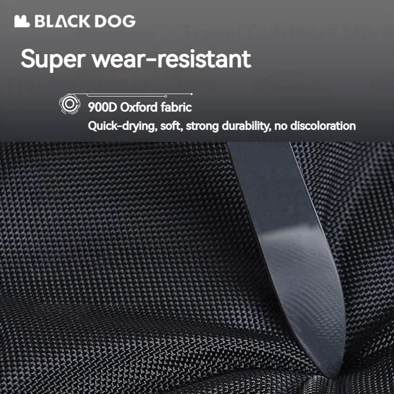 Naturehike BLACKDOG Storage Bag Camping Folded Ultralight Waterproof Sports Bag Outdoor Picnic Travel 900D Oxford Cloth Handbag
